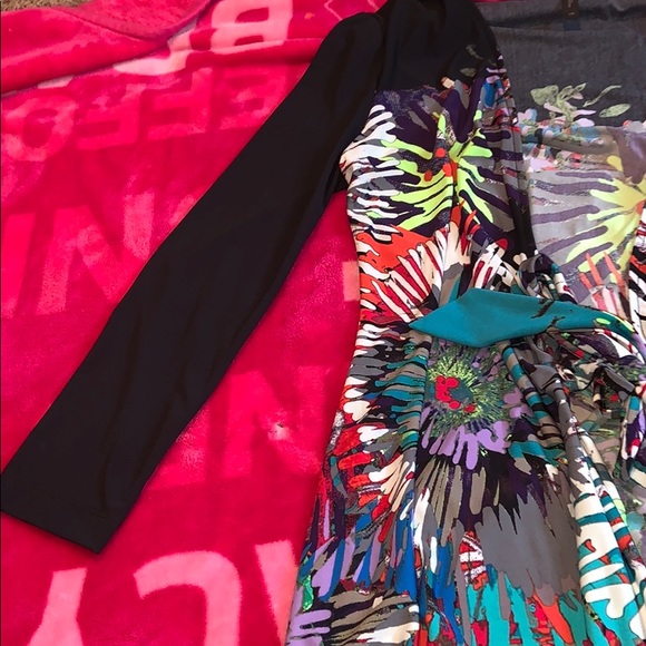 Silky, soft, and smooth vibrant tie up cardigan - Picture 3 of 5